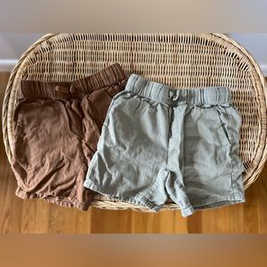 Rylee + cru boys lot of 2  Bermuda shorts size 6-7